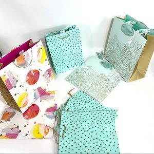 Lot of 8 HALLMARK Birthday & All Occasions Party Gift Paper Bags